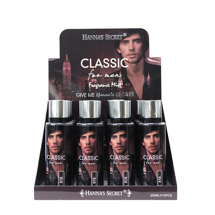 H033Z-1  Natural 120ML Female Hannas' Secret Body Mist Spray Splash