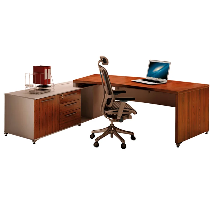 Bàn tổ chức bàn văn phòng nửa vòng Bàn làm việc sếp văn phòng MDF bàn quản lý