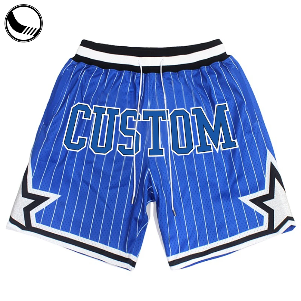 Power Sublimation Plain Blank Jersey Lined Mesh Miami Long Five Inch Mens Custom Sport Mesh Basketball Shorts