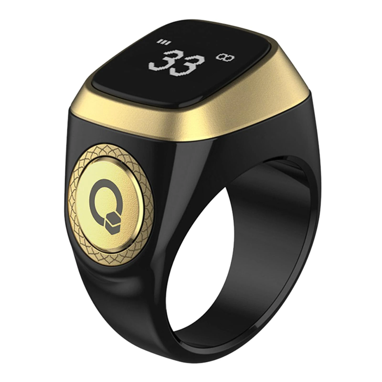 E01 Smart Ring Counter, Tasbih Zikr Ring, Muslim Islamic Prayer Smart Rings, Digital Electronic Smart Tally Counter for Prayer