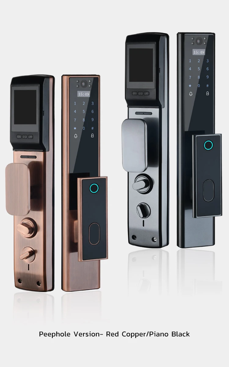 Hido Electronic Lock Safety Camera Keyless Deadbolt Biometric Fingerprint Door Lock Buy Smart