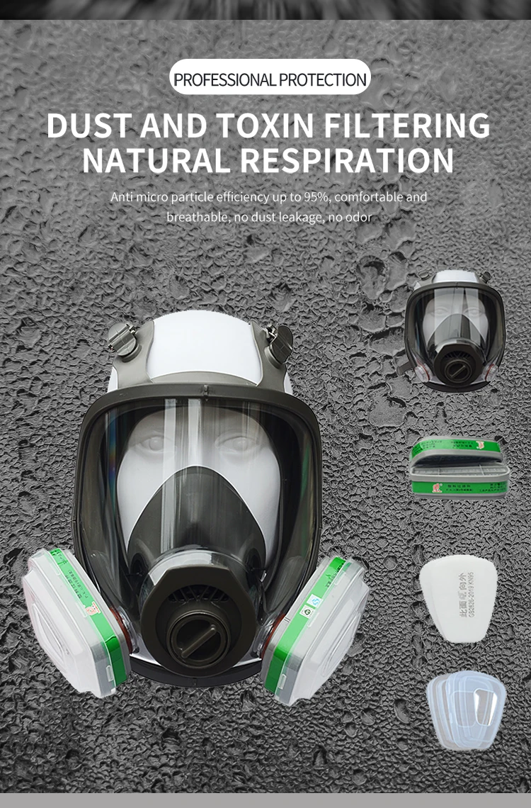 Respiratory Polishing Decoration Chlorine Hydrogen Chloride Fluoride