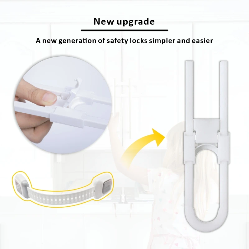 Baby Safety Product New Cute Cartoon Safety Lock For Child - Buy New ...