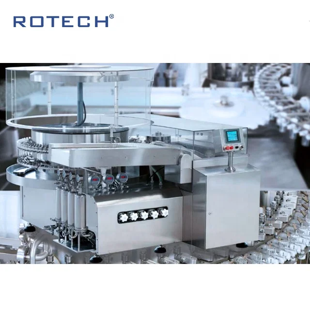 Фармацевтическая линия по производству колпачков для наполнения пудры флаконов под ключ