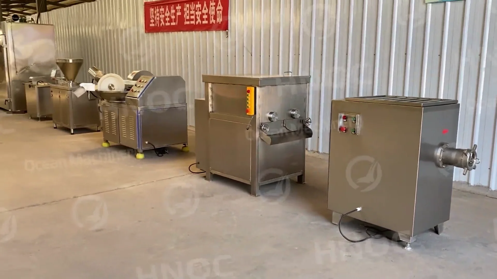 Ocean Chicken Sausage Make Bind Sausage Stuffer Fill Machine For