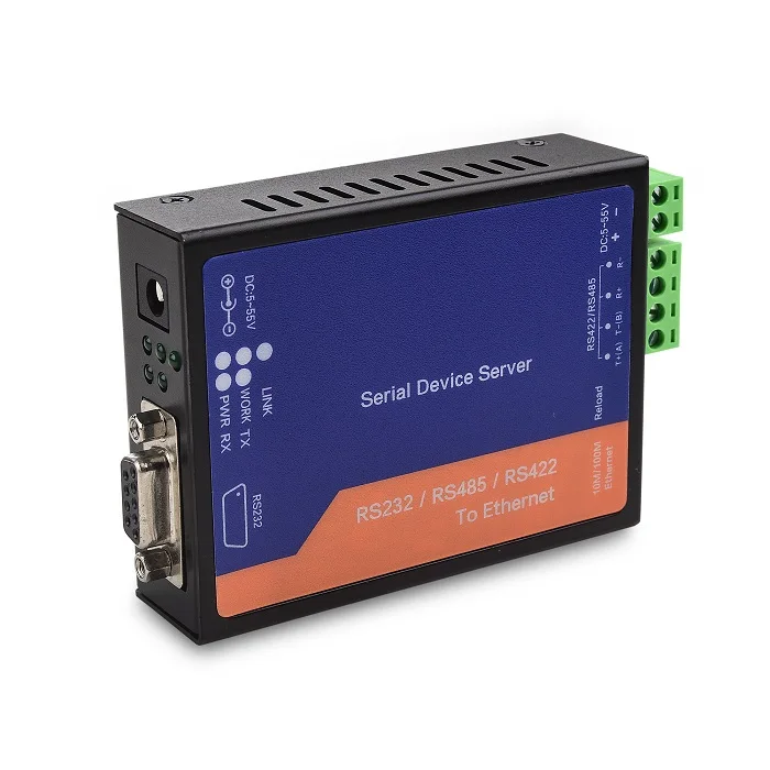 CE Certification Factory Price TCP Moxa Usb 4 Port Rs232 Hub Serial To Ethernet Converter