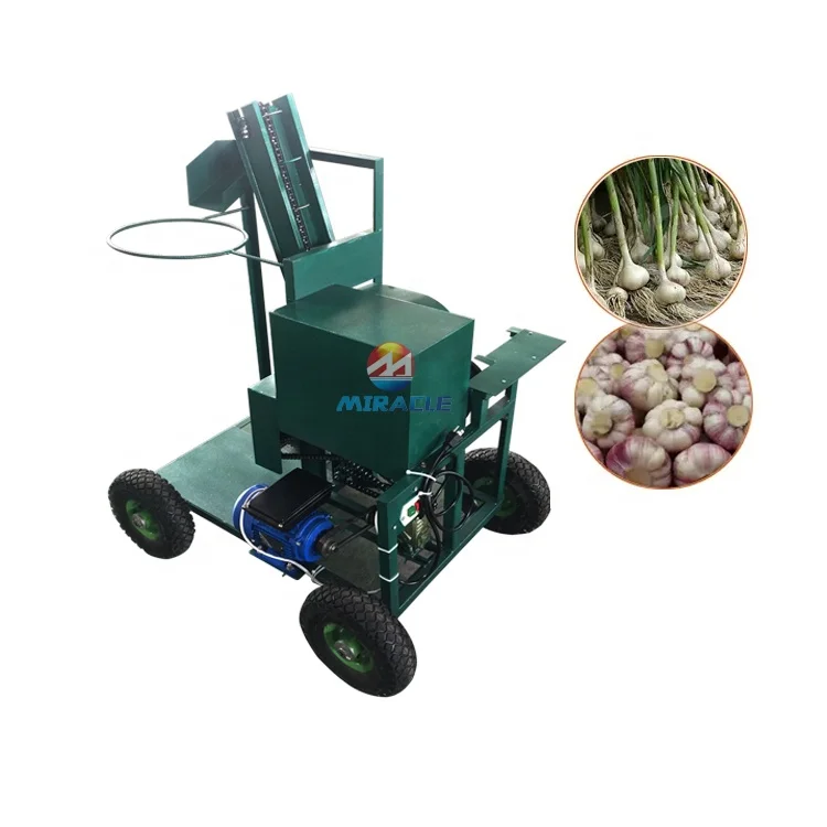 Electric Garlic Root & Stem Cutter Machine - 48V Bilateral Trimmer For Garlic & Onions