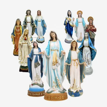 Factory wholesale catholic gift  religious items maria virgin Mary our lady of grace the Sacred Heart of Mary Statues