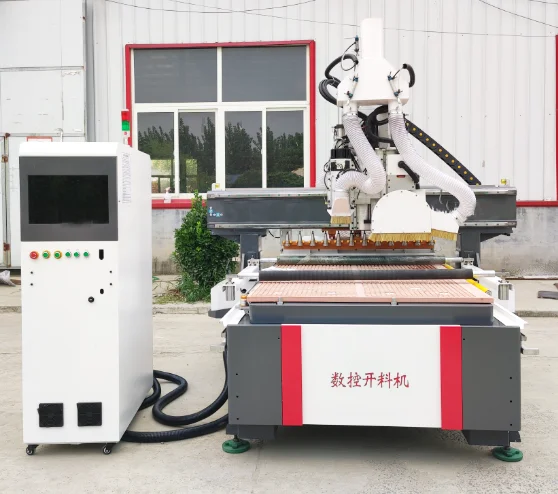 2130 2040 Vertical Nesting CNC 3D Router for Furniture Making