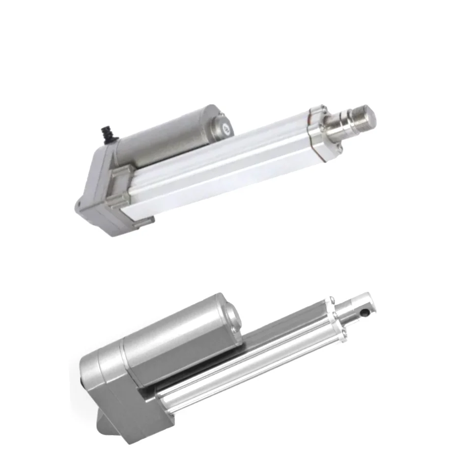 Aluminum Alloy Linear Actuator Controller Trapezoidal Screw Drive IP66 2500N 12V/24V/36V/48V DC Electric Linear Actuator