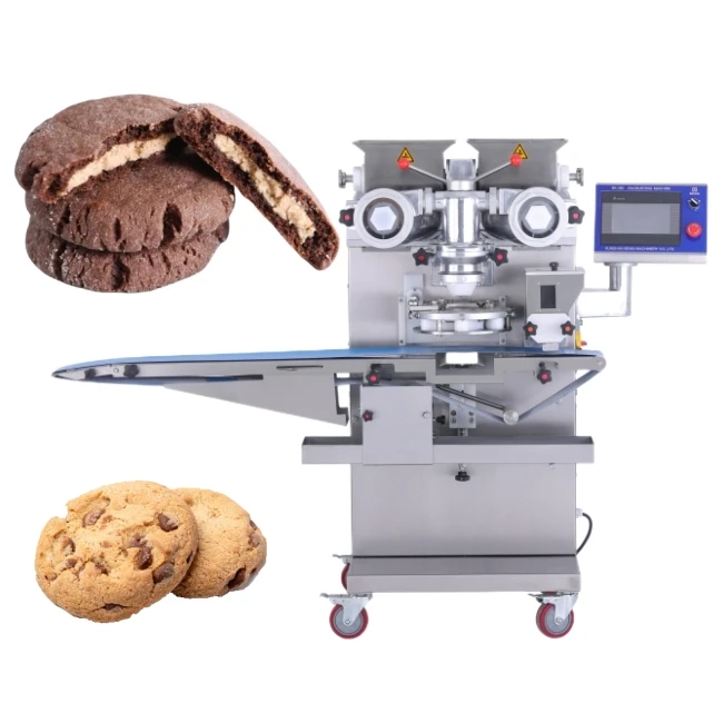 Beikn Automatic Chocolate Filled Cookie Making Machine Factory Biscuit Encrusting and Forming Machine With CE Certificate