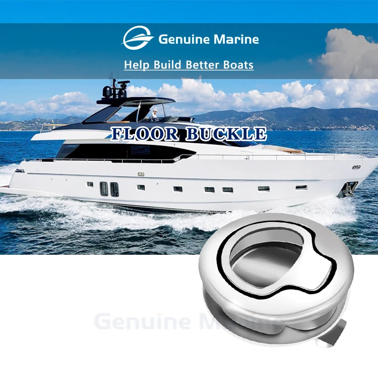 Genuine Marine Hardware Boat 316 Stainless Steel Flush Mount Pull