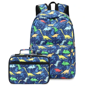 Custom Dinosaur Toddler Children Lunch Schoolbags Backpack Kids School Bags for Boys
