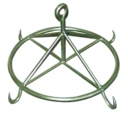 Slaughterhouse slaughter line pulley hook