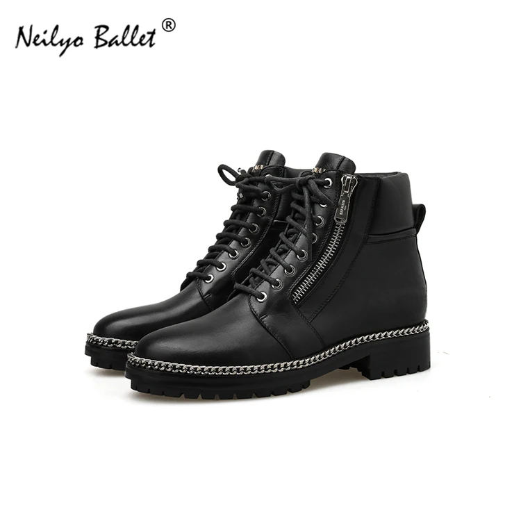 Botas trenzadas hombre Clearance