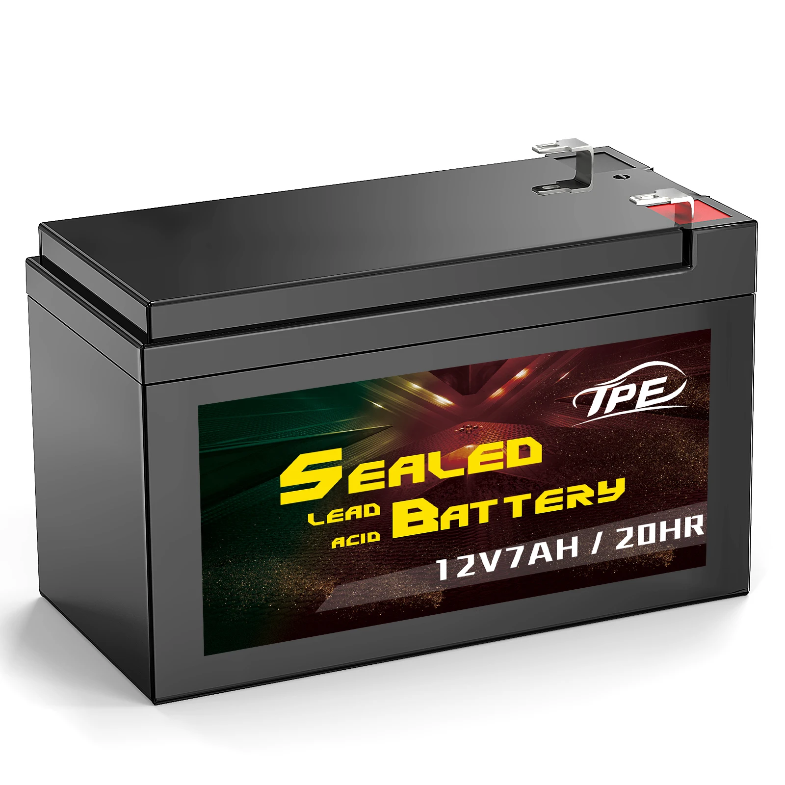 Duradera y confiable batería sellada de ácido-plomo 12V7AH para sistema de respaldo UPS, automóvil y almacenamiento infantil - en stock