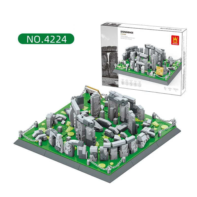 4224 Creative Toys Brick Classic Architecture Stonehenge-Wiltshire - Main Image
