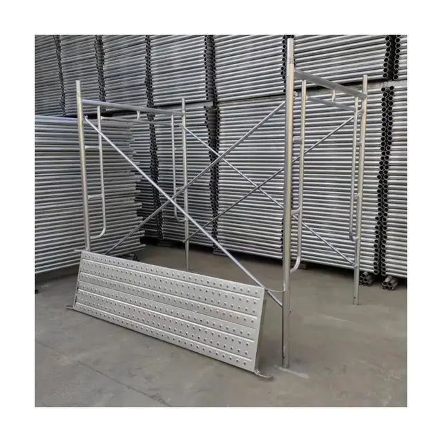 Professional Supply Custom Galvanized Frame Scaffold Mason Frame Scaffold Exterior Frame Scaffold For Construction