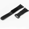Black nylon strap
