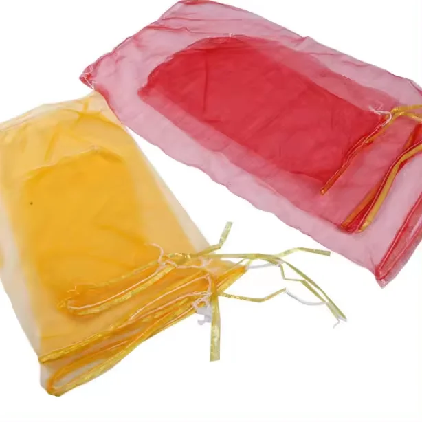 Plastic Mesh Bags Red Onion 20kg Netted Bags for Vegetables