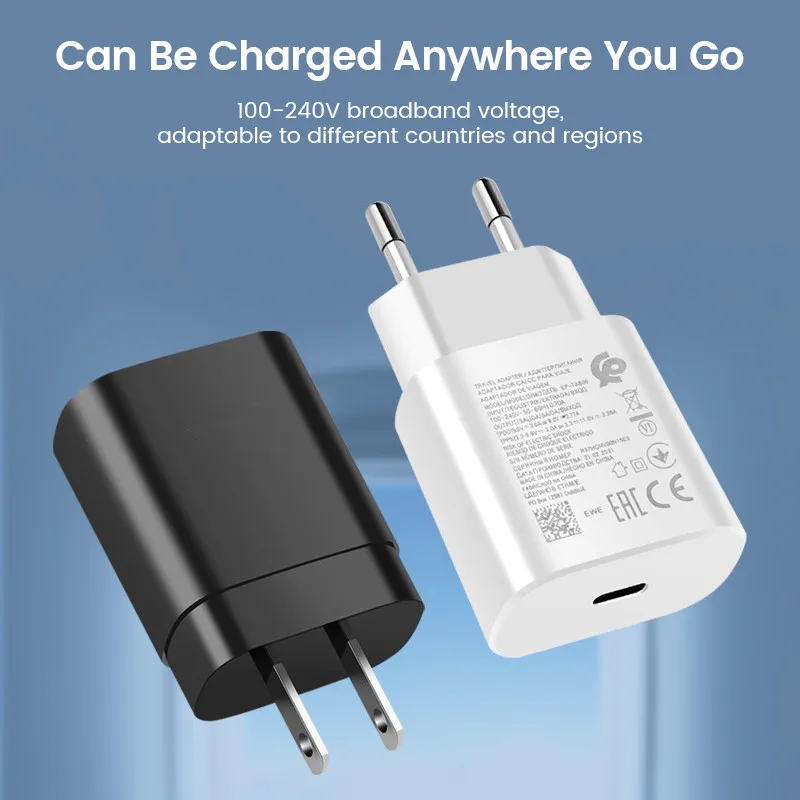 Samsung A05 Adapter 25W Fast Charging for Multiple Devices