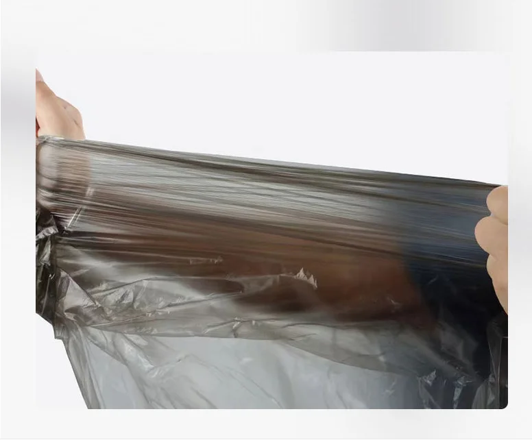 Drawstring Garbage Bag Household Thickened Special Portable Black