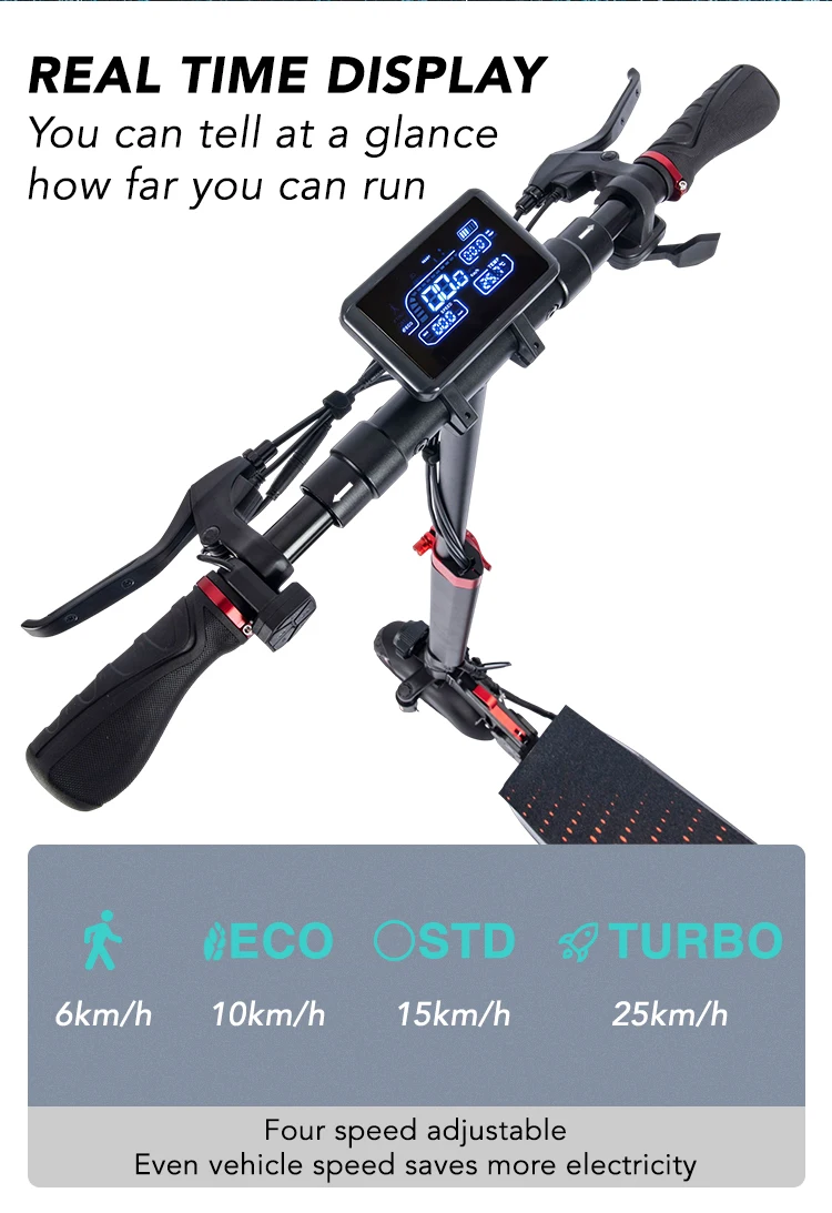 T4 Import 13ah 500w Kick Electric Mobility Scooter Suspensions From