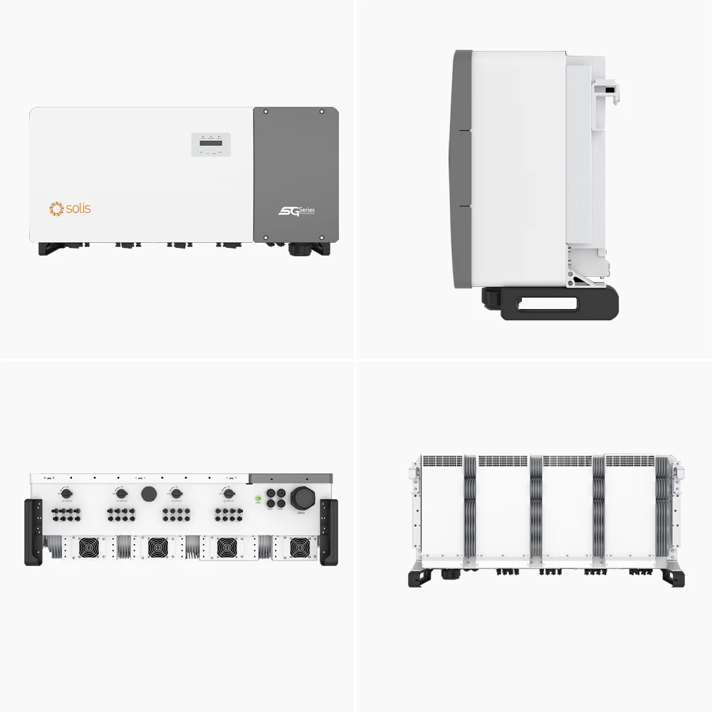 Solis 3Phase 10MPPT on Grid Solar Inverter 80kw 100kw 110kw Three Phase Solar Inverters Price