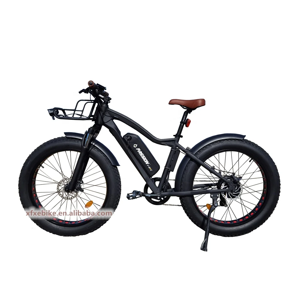 High quality 26"*4.0 fat tire electric bike 750W motor 48V 18Ah battery electric mountain bike