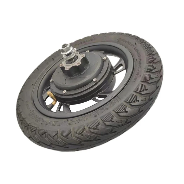 12 Inch 36v 48v 500w 1000w Brushless Gearless Hub Motor Electric