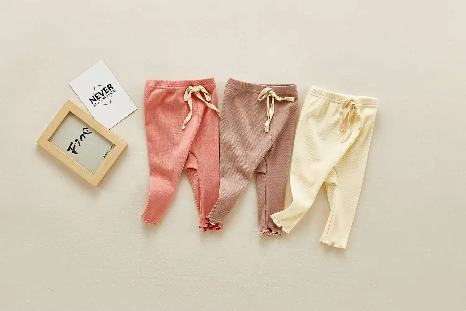 Детские леггинсы с высокой талией и эластичные брюки большими