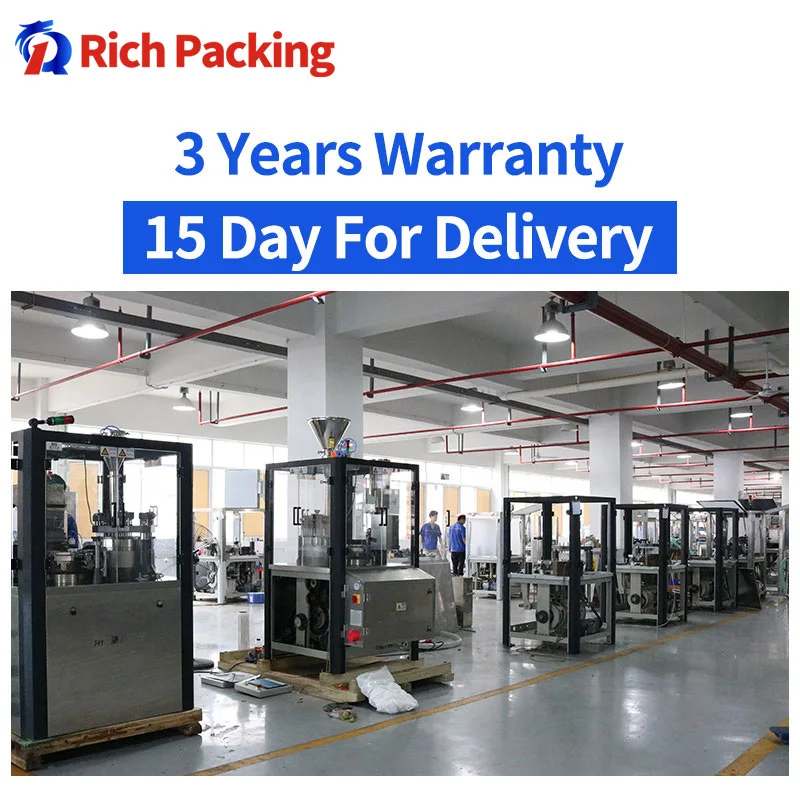 15 Min Change Mould NJP1500D Professional Capsule Filling Machine For Making Medicine Capsules