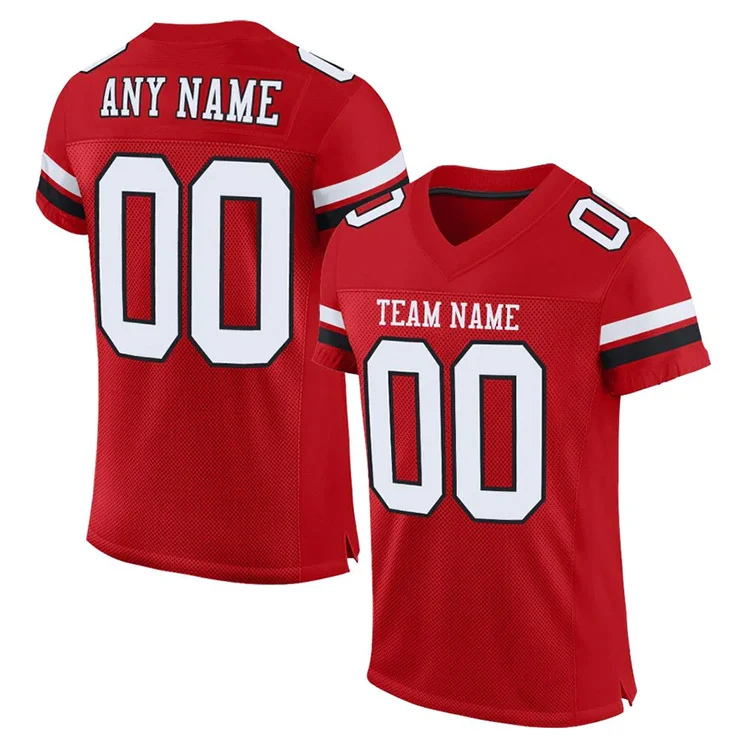 High Quality 100polyester American Rugby Uniform Custom Design Sublimation American Football