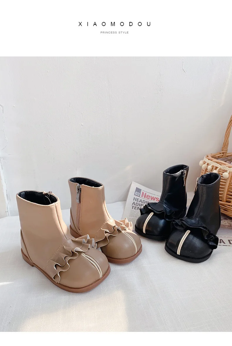Autumn And Winter Ankle Boots2020lace 