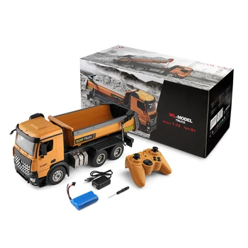Rc Dump Truck 1/14 2.4ghz - High Simulation Remote Control