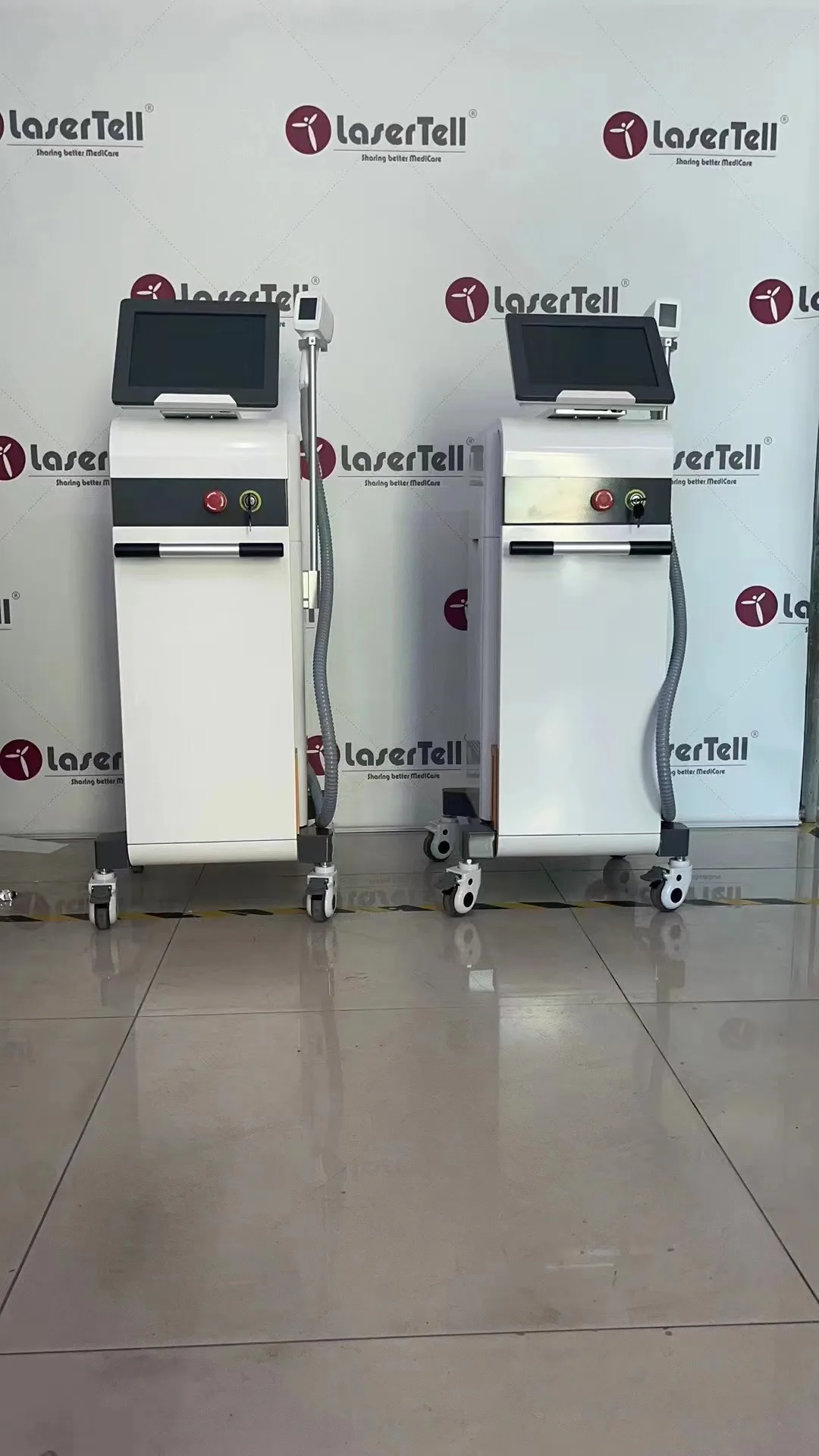 TruMEDiO7_Touch 1600W Diode Laser Hair Removal Machine Latest Stationary Standing Style Beauty Equipment