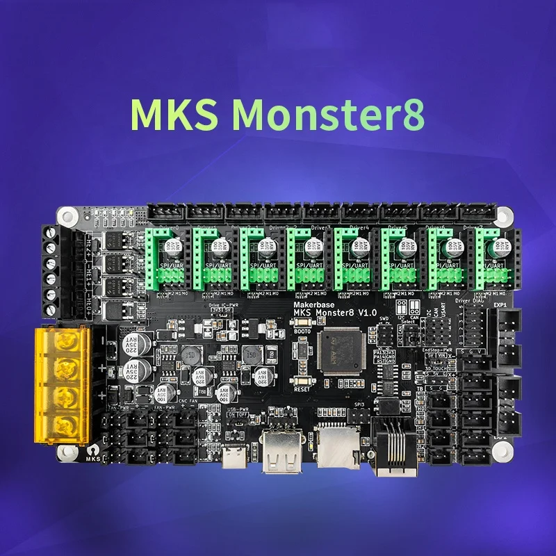 Mks monster 8. Makerbase MKS monster8 v2.0.