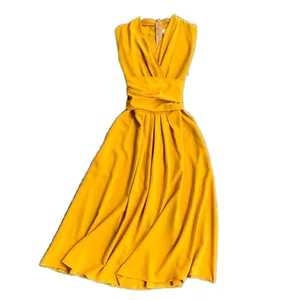 Customize New Arrived Hot Selling Trending Custom Floor-Length Empire Waist Denim Formal Solid Summer Breathable Eco-Friendly