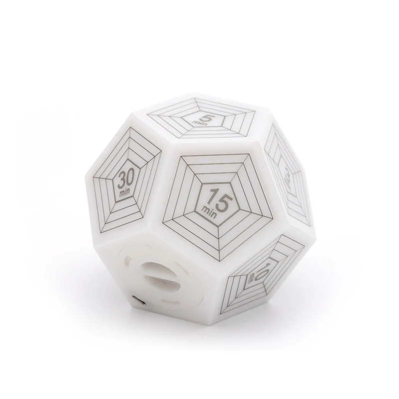 NEW Arrival Smart Magic Dodecahedron 9 Colors Kitchen Digital Countdown Display Night Light Timer