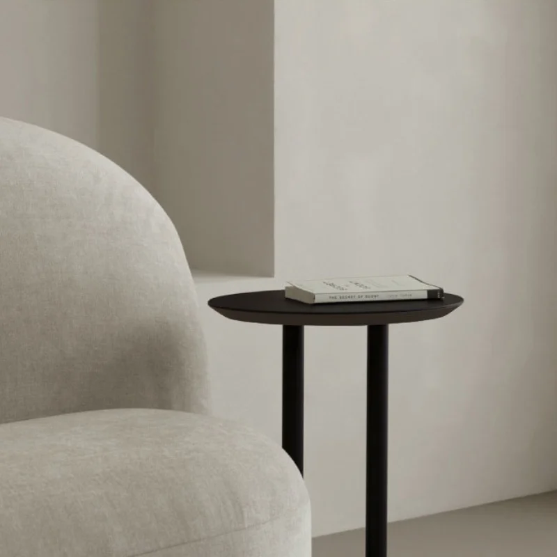 Kinno Korean-style Modern Simple Round Coffee Table Balcony Cafe
