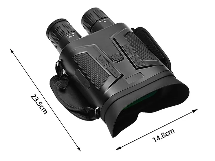 Binock NV800S Widescreen LED Display Digital Binoculars Night Vision With Infrared System and 64GB Memory Card