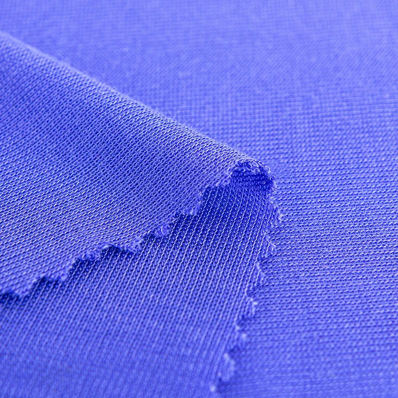 Высокая стойкость цвета экологически чистый биоразлагаемый материал Тенсел 1*1 ткань в рубчик для базовой рубашки нижней юбки модное