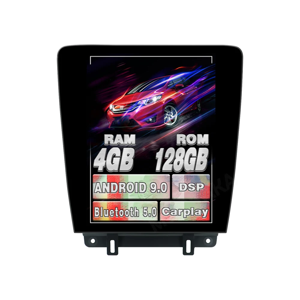 Tesla Screen Android Car Multimedia Player for Ford Mustang 2010 2011 2012 2013 2014 GPS Navigation Audio Radio Stereo Head Unit