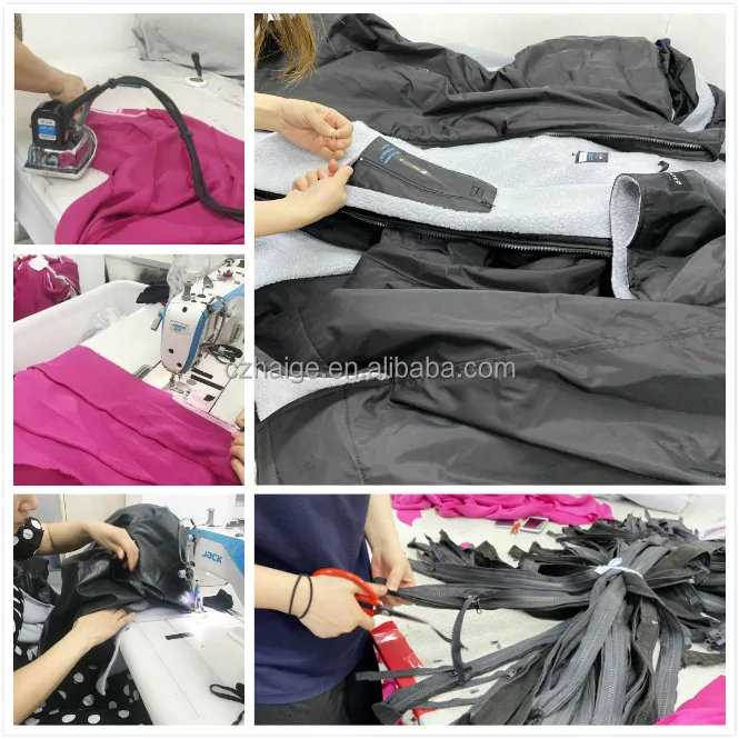 Custom Waterproof Heated Dry Beach Robe Usb Long Sleeve Quick Drying