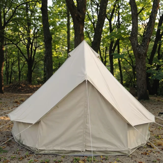 UK Factory Canvas Bell tent 5M Outdoor Tent