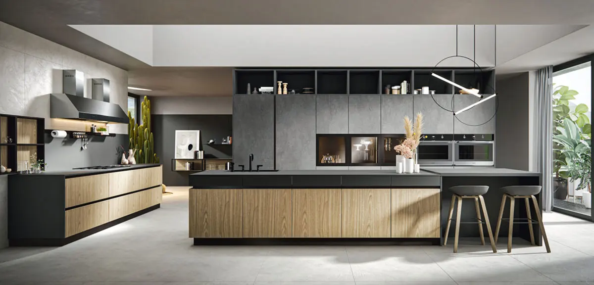 Pinai Luxury Modular Modern Design Kitchen Cabinet - Buy Kitchen ...