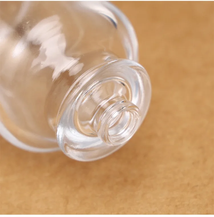 Custom Unique Round 30ml 50ml 100ml Clear Luxury Empty Glass Spray Perfume Bottles Packaging Glass Bottle With Ball Cap