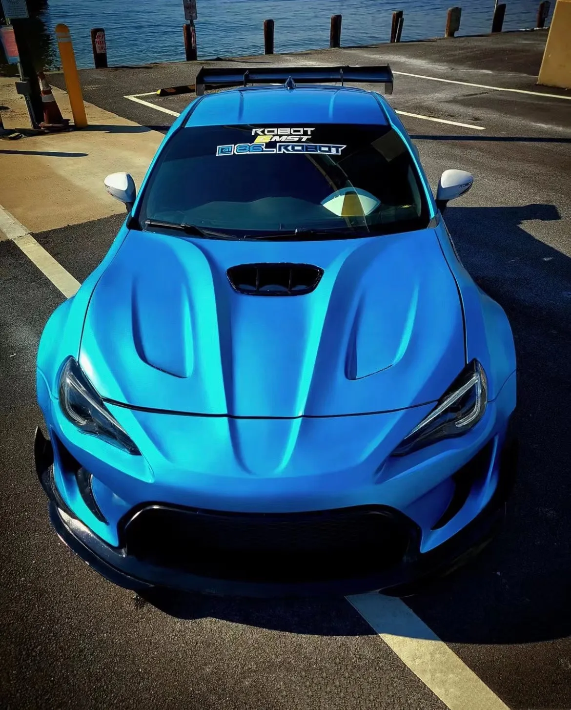 For Toyota Gt86 Wide Body Kit Gt86 Upgrade Robot Style Front And Rear