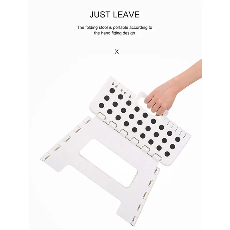 Пластик многоцелевой Складывающиеся ШАГ домашний поезд на открытом воздухе сумка для хранения складной мини-платье для детей кружевное Holding кемпинг стул скамья