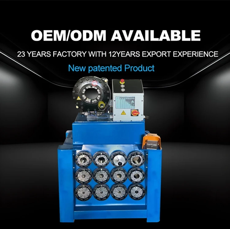 P32 1/4-2'' 2.5inch 4sh 6sp air Conditioner Hose Pipe Crimping Tools Crimper Hydraulic Hose Pressing Machine